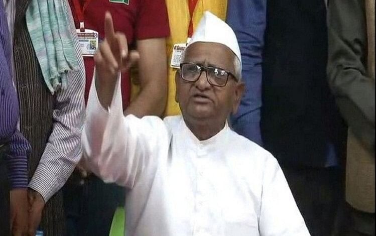 anna hazare used by aap to capture power law minister kiren rijiju target arvind kejriwal