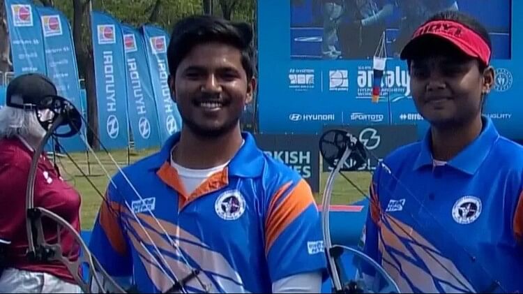 Archery World Cup: India Win Gold In Compound Mixed Team Event; Jyothi Surekha Vennam and Ojas Deotale