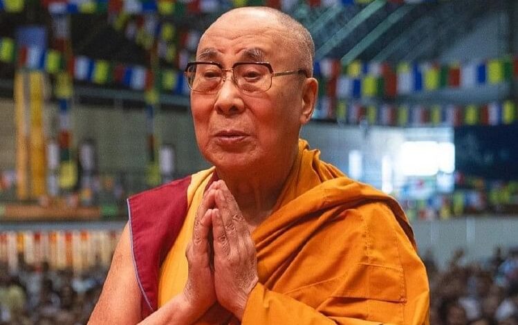 Dalai Lama kisses child on public platform video fire on social media