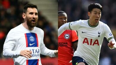 Lionel Messi, Sergio Ramos goals PSG, tottenham hotspur Son Heung-Min first Asian 100 Premier League goals