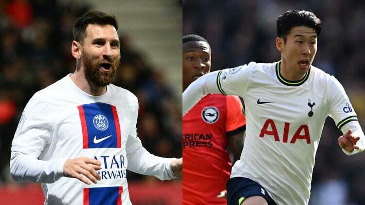 Lionel Messi, Sergio Ramos goals PSG, tottenham hotspur Son Heung-Min first Asian 100 Premier League goals