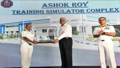 State-of-the-art simulator complex inaugurated by Defence Secretary Giridhar Aramane at INS Rajali Arakkonam