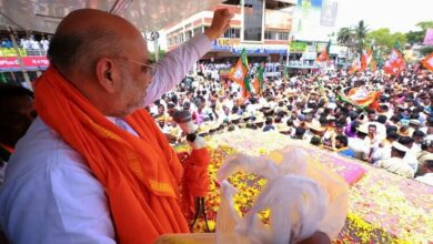 Amit Shah says in poll-bound Karnataka Reservation based on religion unconstitutional