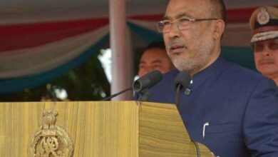 Manipur CM dismisses speculations of crisis in Manipur BJP says everything is fine in party