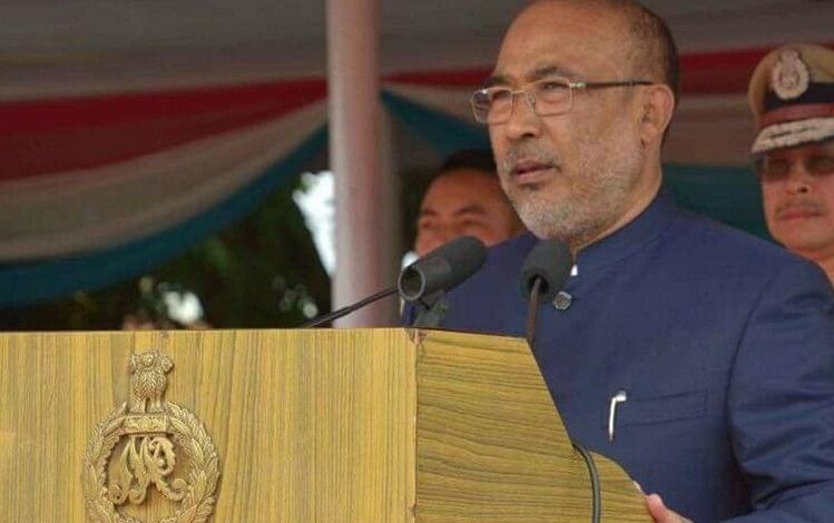 Manipur CM dismisses speculations of crisis in Manipur BJP says everything is fine in party