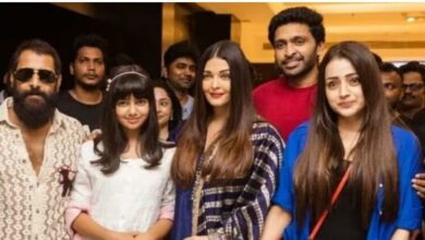 PS 2 star cast takes turns greeting Aaradhya Bachchan and Trisha says You are as tall as your mom