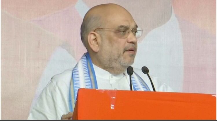 Union Home Minister Amit Shah at Sankalp Sabha at Chevella Telangana Slams BRS KCR Latest News Update