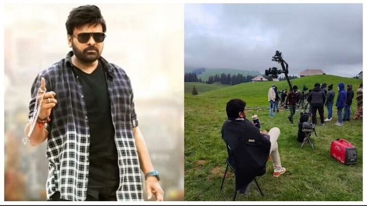 Chiranjeevi shares some inside pictures from Bholaa Shankar song shoot in Switzerland see users reaction