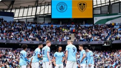 English Premier League: Manchester City beat Leeds 2-1, strengthen hold on top of points table