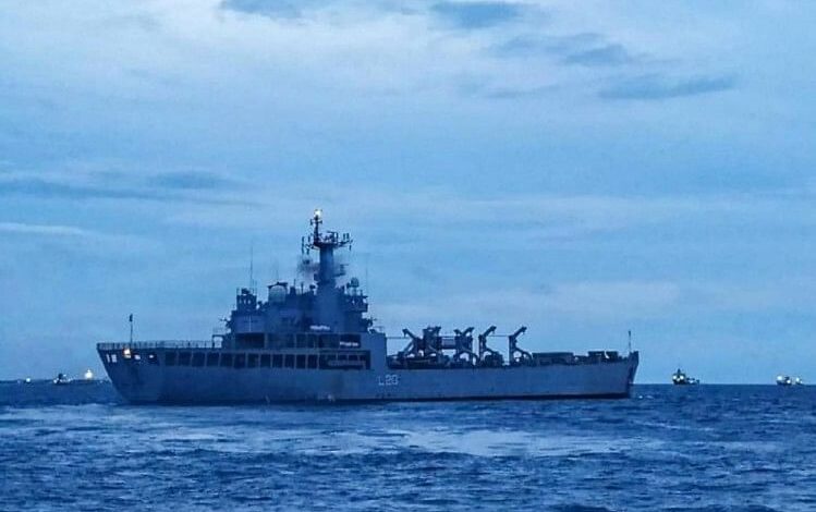 INS Magar oldest landing ship of the Indian Navy was decommissioned after 36 years of distinguished service