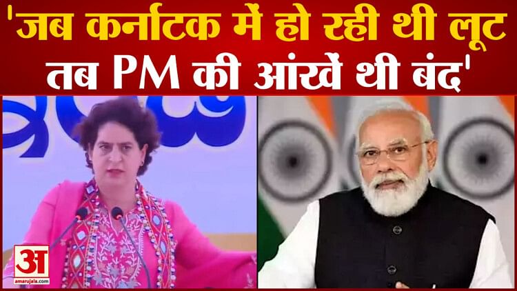 Karnataka Election: 'Modi ji says I had dreamed', Priyanka Gandhi taunts PM