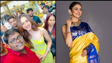 Rakul Preet Singh Fan Abdul Naveed Visit Hyderabad Just To Meet Her Actress Said Thank You To him