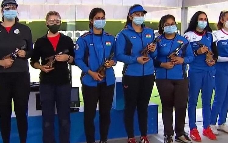 Shooting: Elizarasi became the winner in 10 meter air pistol defeating Defending champion Yuvika, Manu Bhaker