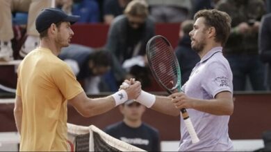 Two Grand Slam champions clash after 42 years on ATP Challenger Tour Stan Wawrinka Defeats Andy Murray