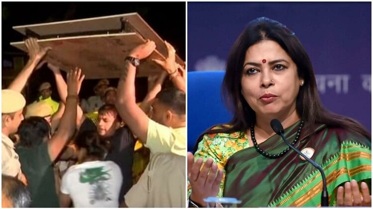 Wrestlers Protest: 'Credibility came under fire', Meenakshi Lekhi target on AAP Leaders; wrestler protest