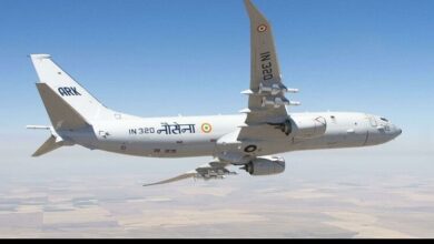 Indian Navy P8I aircraft deployed to search for 39 people sunk with Chinese ship in Indian Ocean