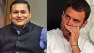 BJP IT Cell Head Amit Malviya attacked congress leader Rahul Gandhi for claim related to PSU