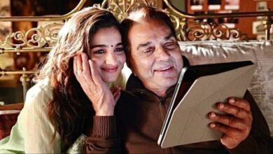 Dharmendra Shares Picture with Alia Bhatt from Rocky Aur Rani Ki Prem Kahani set and write a note for actress