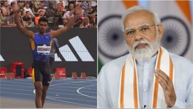 Diamond League Sreeshankar secured third place in long jump in Paris PM narendra Modi praised