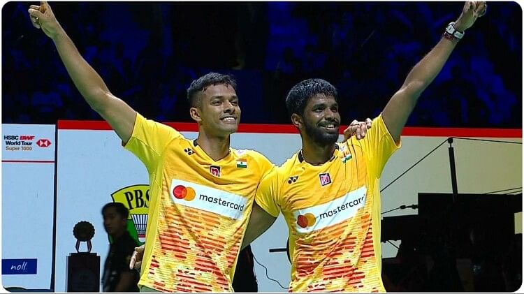 India's Satwiksairaj Rankireddy and Chirag Shetty beat Malaysia's Pair to win the final of Indonesia Open 2023