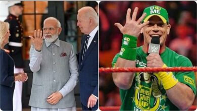 PM Modi's John Cena moment captured during US visit; WWE star posts picture