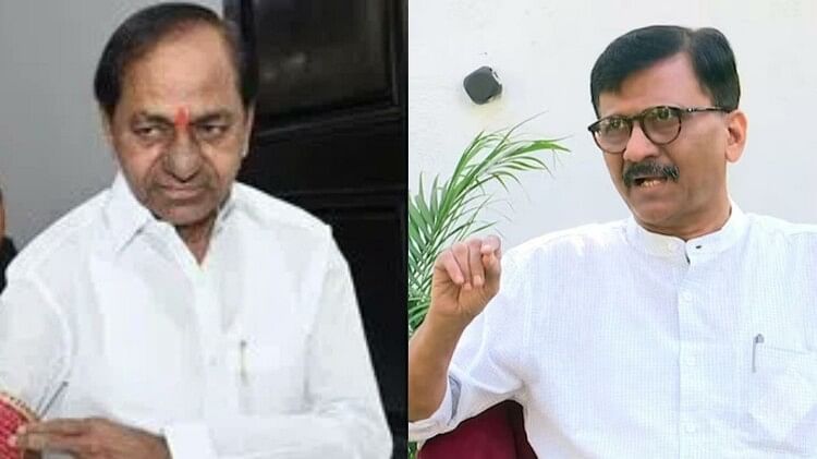 Maharashtra: Sanjay Raut's challenge to KCR; Said- If he did drama like this, he will lose Telangana too