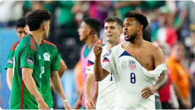 Game of chaos: Four red and eight yellow cards to players, player's T-shirt also torn