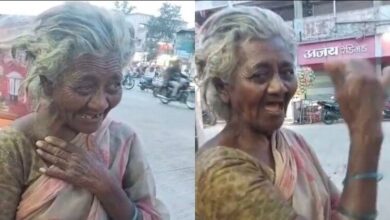 lavani artist shantabai kopargaonkar video viral begging at kopargaonkar st bus station