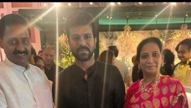 Sharwanand Rakshita Reddy Sangeet: Groom dances on Chiranjeevi's Poonakalu Loading song, Ram Charan attends