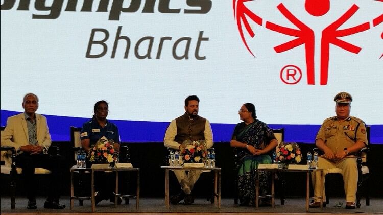 Special Olympics Bharat: Sports Minister anurag thakur said to players - 'Tension lena nahi, tension dena hai'