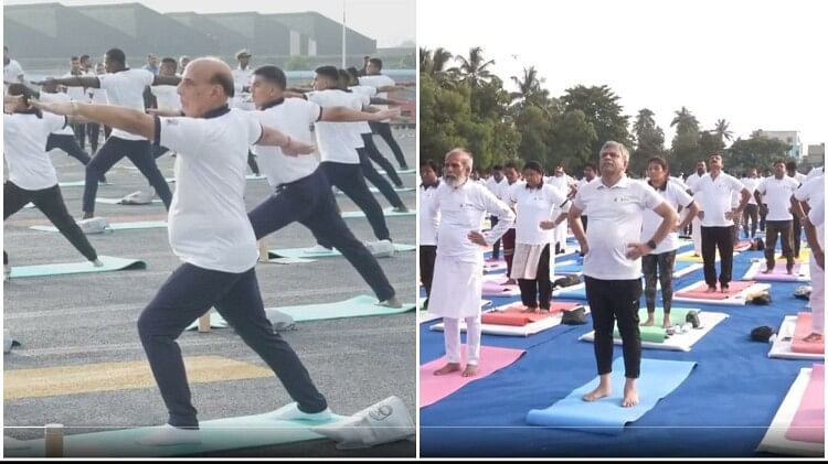 International Yoga Day LIVE UN PM Modi Defence Minister news and updates India program