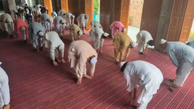 Yoga Day: Muslim students perform yoga in madrasa