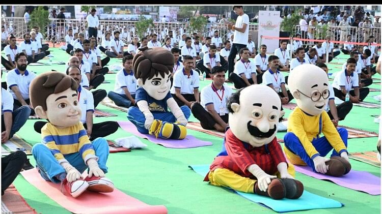 Nickelodeon celebrates International Yoga Day Joins AYUSH Ministry at Indias Biggest Yoga Event