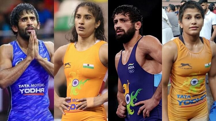 Asian Games 2023: Bajrang Punia, Vinesh Phogat name sent for Asian Games, Ravi Dahiya out, Antim in standby