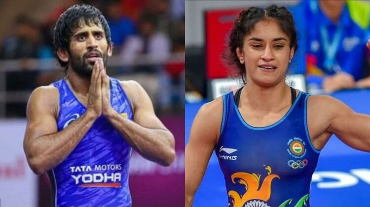 Bajrang Punia and Vinesh Phogat exempted from Asian Games trials