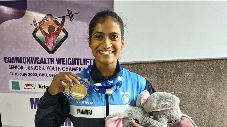 Commonwealth Weightlifting Championships Gyaneshwari Yadav wins gold medal