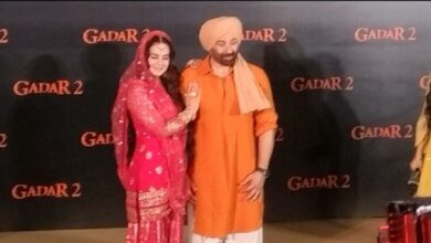 Gadar 2 Trailer launch Event Sunny Deol Ameesha Patel Anil Sharma Utkarsh Sharma