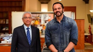 Rohit Shetty meets Prime Minister of Mauritius Pravind Jugnauth singham again film shooting to start October