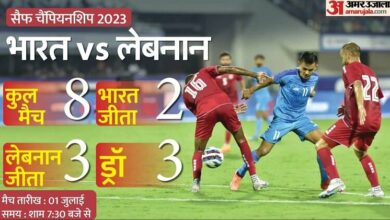 SAFF Championships: India will clash with Lebanon in semi-finals, India vs lebanon stats records Head to head