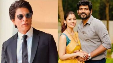 Shah Rukh Khan says Vignesh Shivan to beware of wife Nayanthara as she learnt major kicks punches at jawan set