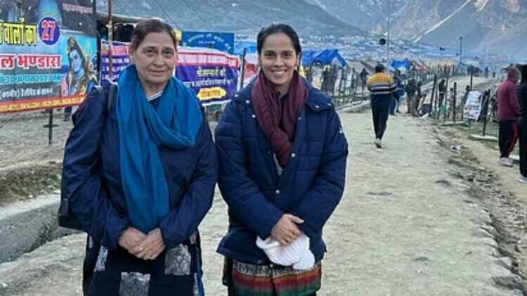 Asian Games 2023: Saina Nehwal reached Amarnath before Asian Games, visited Baba Bholenath, said this; Video