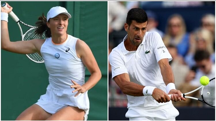 Wimbledon 2023: Iga Swiatek starts with easy win in Wimbledon, Novak Djokovic Rublev advances in mens category