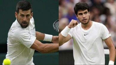 Wimbledon Men Singles Final Live: Carlos Alcaraz vs. Novak Djokovic Wimbledon Tennis Score Updates in Hindi