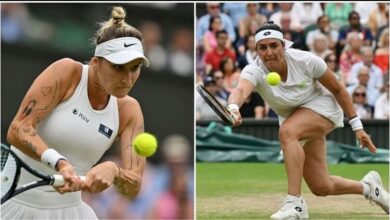 Wimbledon 2023 Marketa Vondrousova first unseeded player to reach final Ons Jabeur Beats Aryna Sabalenka