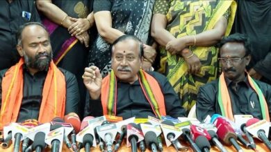 Cauvery row: Black-clad TN BJP leaders protest against DMK, 'GoBackStalin' trends on Twitter