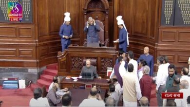 Rajya Sabha Chairman suspends AAP MP Sanjay Singh AND heated exchanges between Chairman Dhankar, TMC's O'Brien