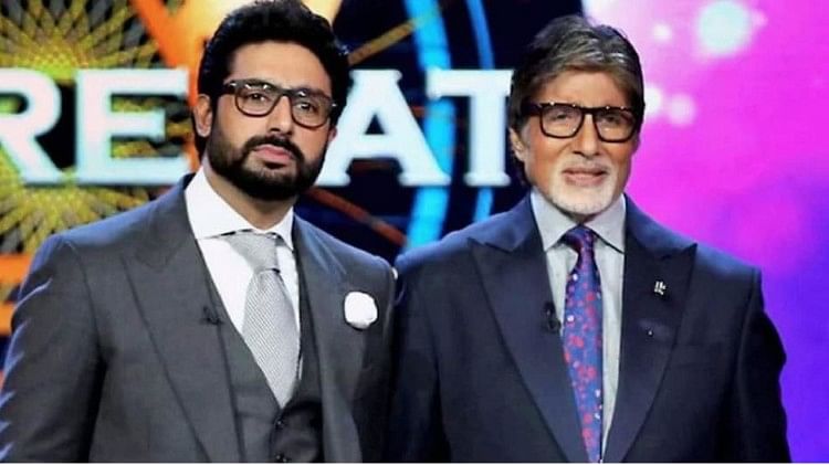 Amitabh bachchan acted as drunk man in KBC on ghoomer director R Balki demand know abhishek bachchan reaction