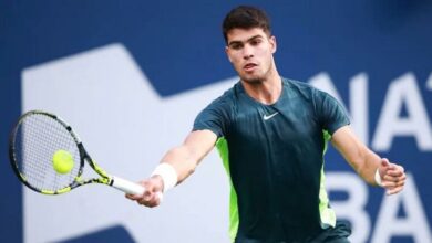 Canadian Open 2023 Carlos Alcaraz 13th consecutive win stefanos tsitsipas and Andrey Rublev lost