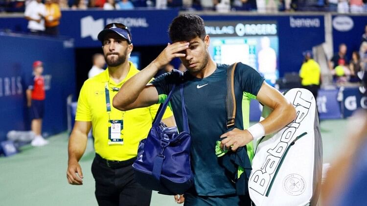 Canadian Open Tommy Paul knocks out top seed Carlos Alcaraz in quarterfinals Medvedev also gets defeated