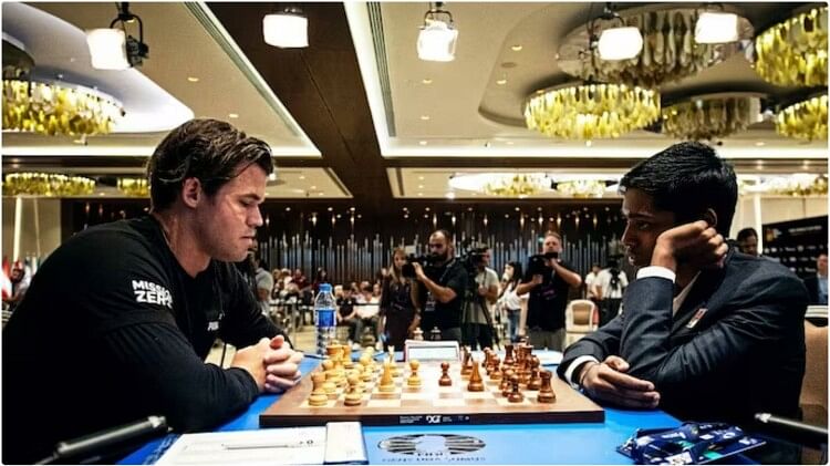 Chess World Cup Final match between Praggnanandhaa-Carlsen Result Updates and Highlights